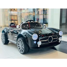 Детский электромобиль M 6040EBLRS-2 черный Mercedes в автопокраске фото 14