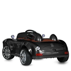 Детский электромобиль M 6040EBLRS-2 черный Mercedes в автопокраске фото 11