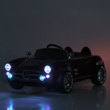 Детский электромобиль M 6040EBLRS-2 черный Mercedes в автопокраске фото 53