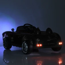 Детский электромобиль M 6040EBLRS-2 черный Mercedes в автопокраске фото 18