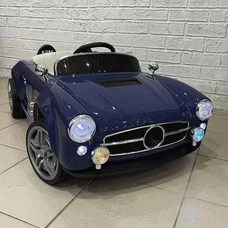 Детский электромобиль M 6040EBLRS-4 синий Mercedes в автопокраске фото 14