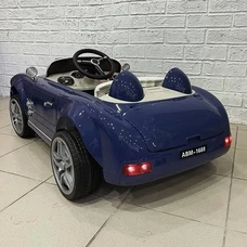 Детский электромобиль M 6040EBLRS-4 синий Mercedes в автопокраске фото 21