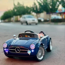 Детский электромобиль M 6040EBLRS-4 синий Mercedes в автопокраске фото 37