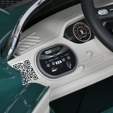 Детский электромобиль M 6040EBLRS-5 зеленый Mercedes в автопокраске фото 22