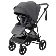 Прогулочная коляска Carrello Extra CRL-5532 Chrome Grey серая