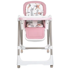 Стульчик для кормления Bambi M 5897 Pink розовый с механическим укачиванием фото 14