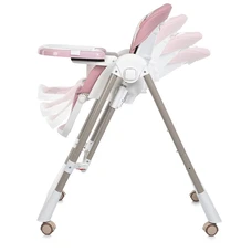 Стульчик для кормления Bambi M 5897 Pink розовый с механическим укачиванием фото 21