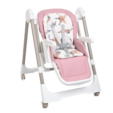 Стульчик для кормления Bambi M 5897 Pink розовый с механическим укачиванием фото 54