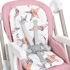 Стульчик для кормления Bambi M 5897 Pink розовый с механическим укачиванием фото 71