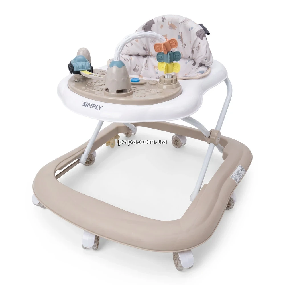 Детские ходунки El Camino Simply ME 1215 Beige бежевые игровая