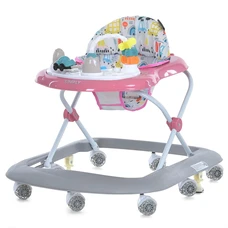 Детские ходунки El Camino Simply ME 1215 Pink розовые игровая панель с музыкой