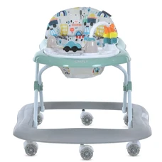Детские ходунки El Camino Simply ME 1215 Green зеленые игровая панель с музыкой фото 14