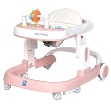 Детские ходунки Bambi M 5032L-8 розовые с музыкой и светом