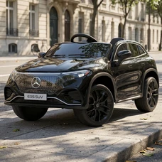 Детский электромобиль M 6161EBLR-2 черный Mercedes с двумя моторами по 45W