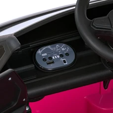 Детский электромобиль M 6281EBLR-8 розовый Volkswagen с мягким сиденьем фото 31