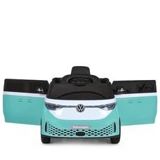 Детский электромобиль M 6281EBLR-15 бирюзовый Volkswagen с мягким сиденьем фото 21