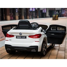 Детский электромобиль JJ2164EBLR-1 белый BMW с двумя моторами фото 16