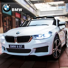 Детский электромобиль JJ2164EBLR-1 белый BMW с двумя моторами фото 53