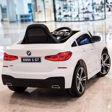 Детский электромобиль JJ2164EBLR-1 белый BMW с двумя моторами фото 28