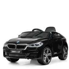 Детский электромобиль JJ2164EBLR-2 черный BMW с двумя моторами фото 11