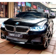 Детский электромобиль JJ2164EBLR-2 черный BMW с двумя моторами фото 37