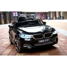 Детский электромобиль JJ2164EBLR-2 черный BMW с двумя моторами фото 41