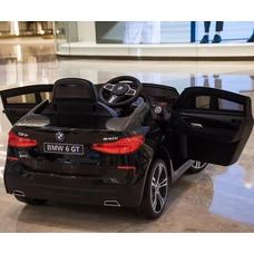 Детский электромобиль JJ2164EBLR-2 черный BMW с двумя моторами фото 63