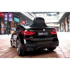 Детский электромобиль JJ2164EBLR-2 черный BMW с двумя моторами фото 71