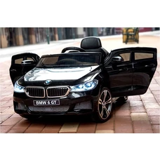 Детский электромобиль JJ2164EBLR-2 черный BMW с двумя моторами фото 92