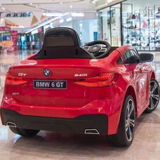 Детский электромобиль JJ2164EBLR-3 красный BMW с двумя моторами фото 21