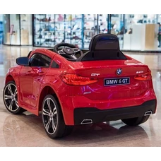 Детский электромобиль JJ2164EBLR-3 красный BMW с двумя моторами фото 92