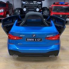Детский электромобиль JJ2164EBLRS-4 синий BMW с автопокраской фото 20