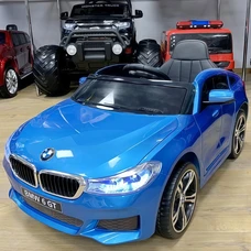 Детский электромобиль JJ2164EBLRS-4 синий BMW с автопокраской фото 41