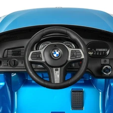 Детский электромобиль JJ2164EBLRS-4 синий BMW с автопокраской фото 54