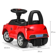 Детская каталка - толокар M 3147A-3 красная Audi светятся фары фото 37