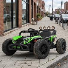 Детский электромобиль багги M 6073EBLR-5 зеленый с четырьмя моторами по 35W