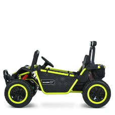 Двухместный детский электромобиль M 6207EBLR-5(24V) зеленый багги с четырьмя моторами фото 18