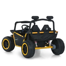 Двухместный детский электромобиль M 6207EBLR-6(24V) желтый багги с четырьмя моторами фото 16