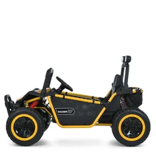 Двухместный детский электромобиль M 6207EBLR-6(24V) желтый багги с четырьмя моторами фото 11