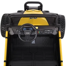 Двухместный детский электромобиль M 6207EBLR-6(24V) желтый багги с четырьмя моторами фото 31