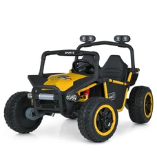 Двухместный детский электромобиль M 6207EBLR-6(24V) желтый багги с четырьмя моторами фото 71
