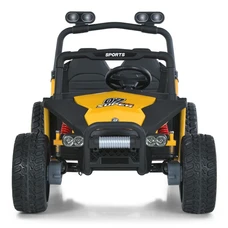 Двухместный детский электромобиль M 6207EBLR-6(24V) желтый багги с четырьмя моторами фото 86
