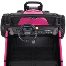 Двухместный детский электромобиль M 6207EBLR-8(24V) розовый багги с четырьмя моторами фото 92