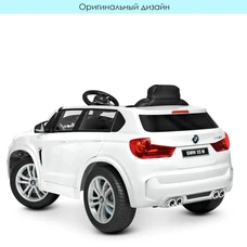 Детский электромобиль M 4522EBLR-1 белый BMW с музыкой и светом фото 21