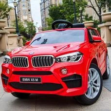 Детский электромобиль M 4522EBLR-3 красный BMW с музыкой и светом