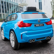 Детский электромобиль M 4522EBLR-4 синий BMW с музыкой и светом фото 14