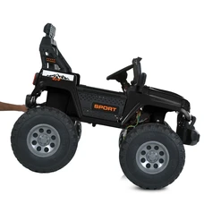 Двухместный детский электромобиль M 6204EBLR-2(24V) черный с полным приводом фото 86