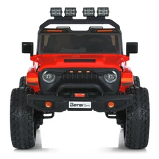 Двухместный детский электромобиль M 6204EBLR-3(24V) красный с полным приводом фото 11