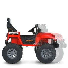 Двухместный детский электромобиль M 6204EBLR-3(24V) красный с полным приводом фото 31