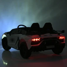 Двухместный детский электромобиль M 6026EBLR-1(24V) белый Lamborghini фото 16
